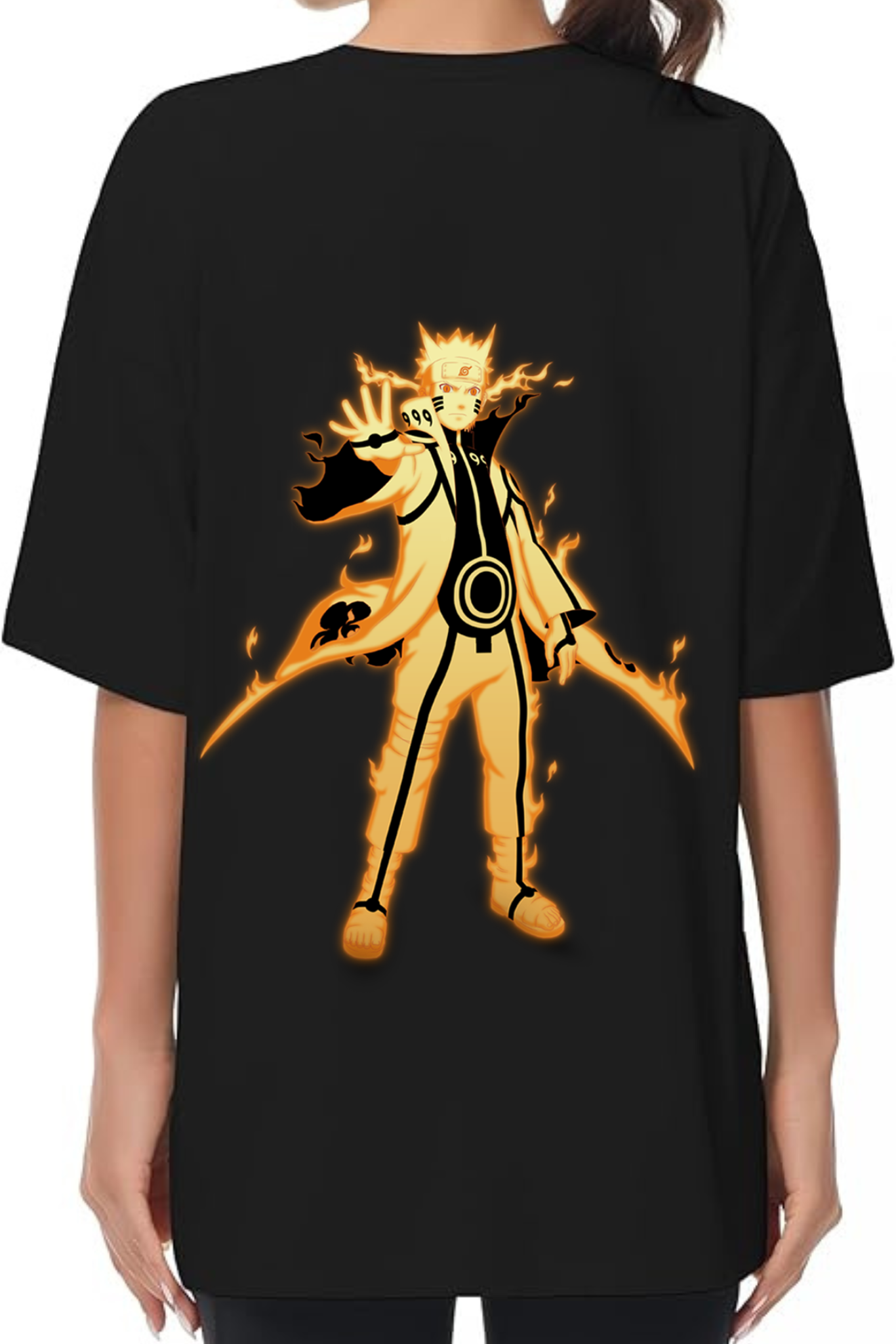 Naruto Kurama Oversized T-Shirt