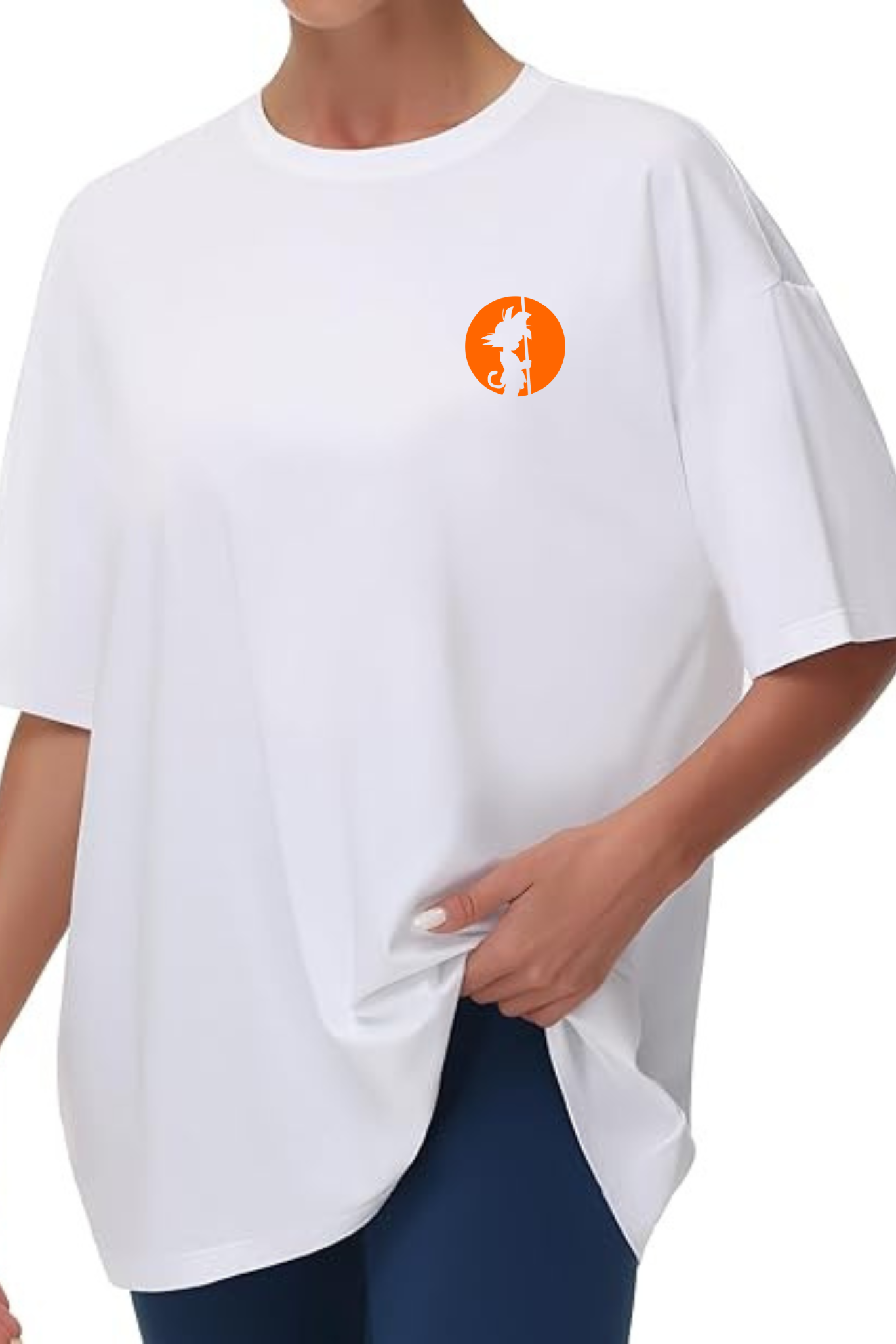Dragon Ball Z Chibi Stack Oversized T-Shirt